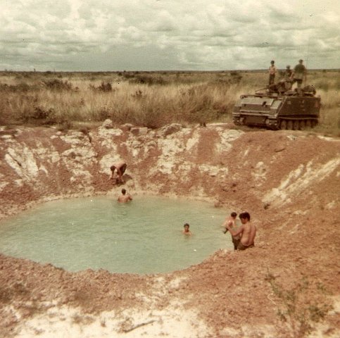 68 bomb crater